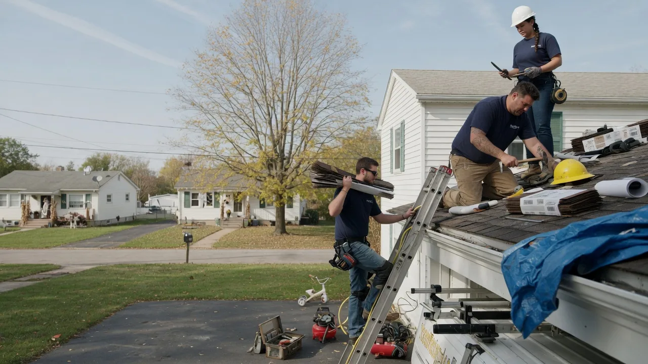Local Roofing Contractors in New Lenox, IL near me
